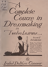 A Complete Course In Dressmaking Vol 1 Introduction