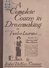 A Complete Course In Dressmaking Vol 2 Aprons And House Dresses