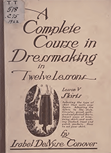 A Complete Course In Dressmaking Vol 5 Skirts