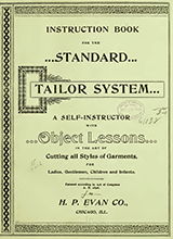 Instruction Book For The Standard Tailor System