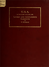 The U S A System Of Ladies And Gentlemens Garments Cutting