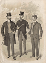 Mens Fashion 1896 - 1899