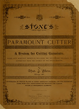 Stones Paramount-cutter A System For Cutting Garments Based Upon Scientific Principles Including The Self-varying Shoulder In Connection With The Division Of The Breast-measure By Stone Charles John