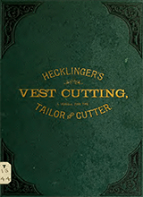 Vest Cutting A Manual For The Practical Tailor And Cutter