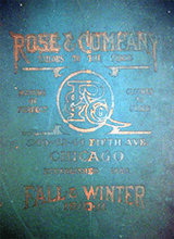 Rose And Co Tailoring Catalogue Winter 1910-1911