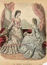 Costume Institute Fashion Plates 1867-1872