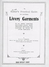 The Cutters Practical Guide To Cutting And Making All Kinds Of Waistcoats For Gentlemen Ladies Military And Naval Officers Livery Servants