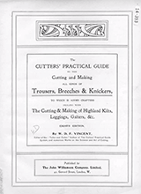 The Cutters Practical Guide To Jacket Cutting And Making Embracing Lounges Reefers And Patrol Jackets In All Their Varieties