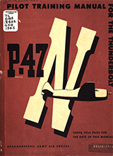 Pilot Training Manual For The Thunderboltp-47n